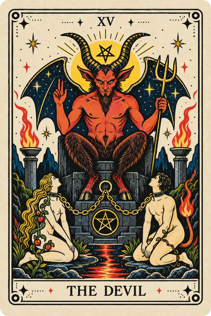 タロットカード「悪魔」